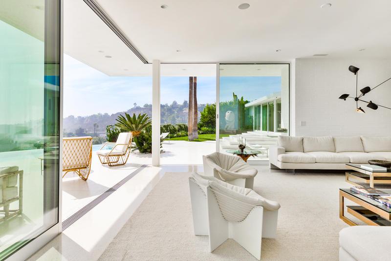 modern hollywood hills home for events