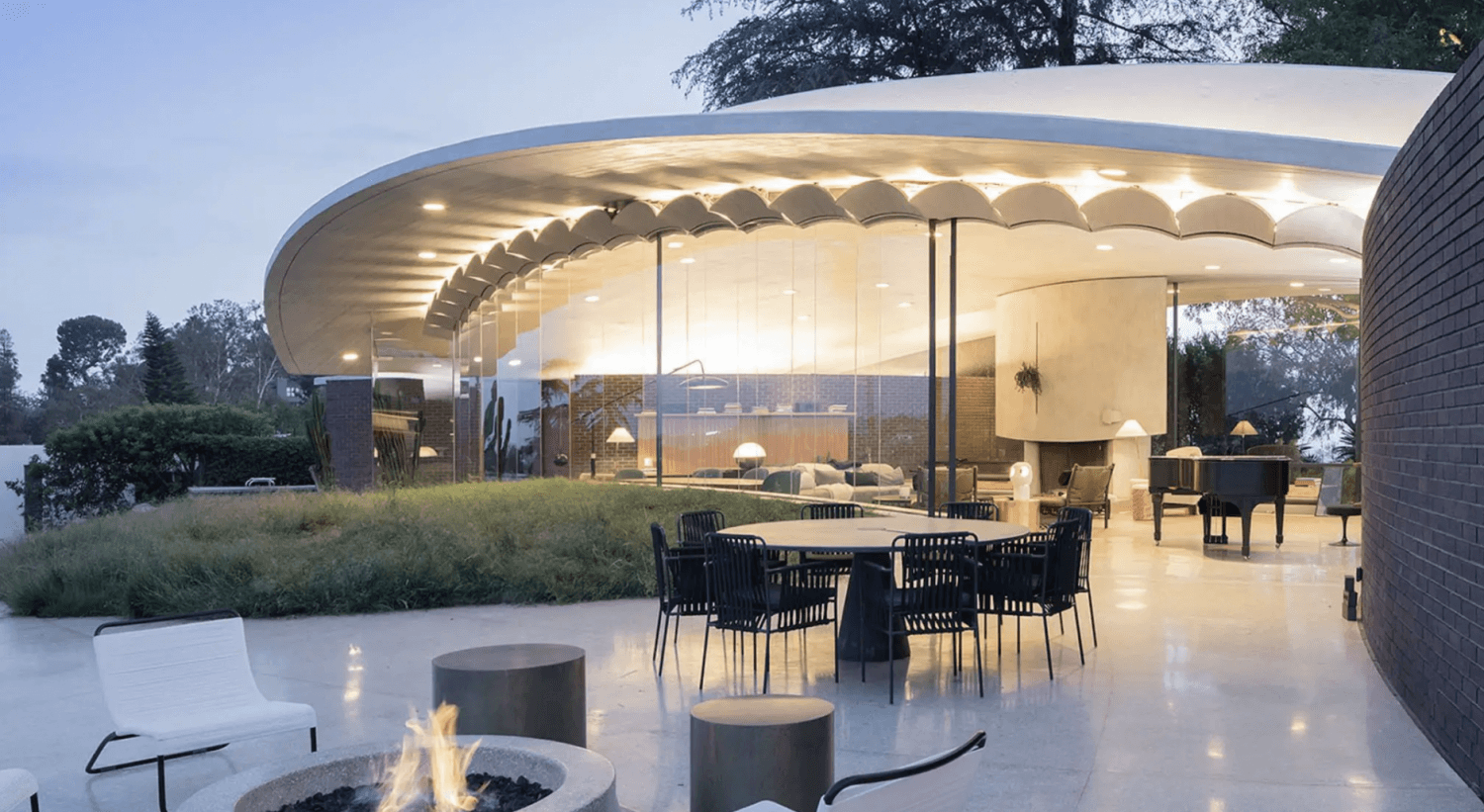 Modern Mid-Century Private Estate Events Los Angeles