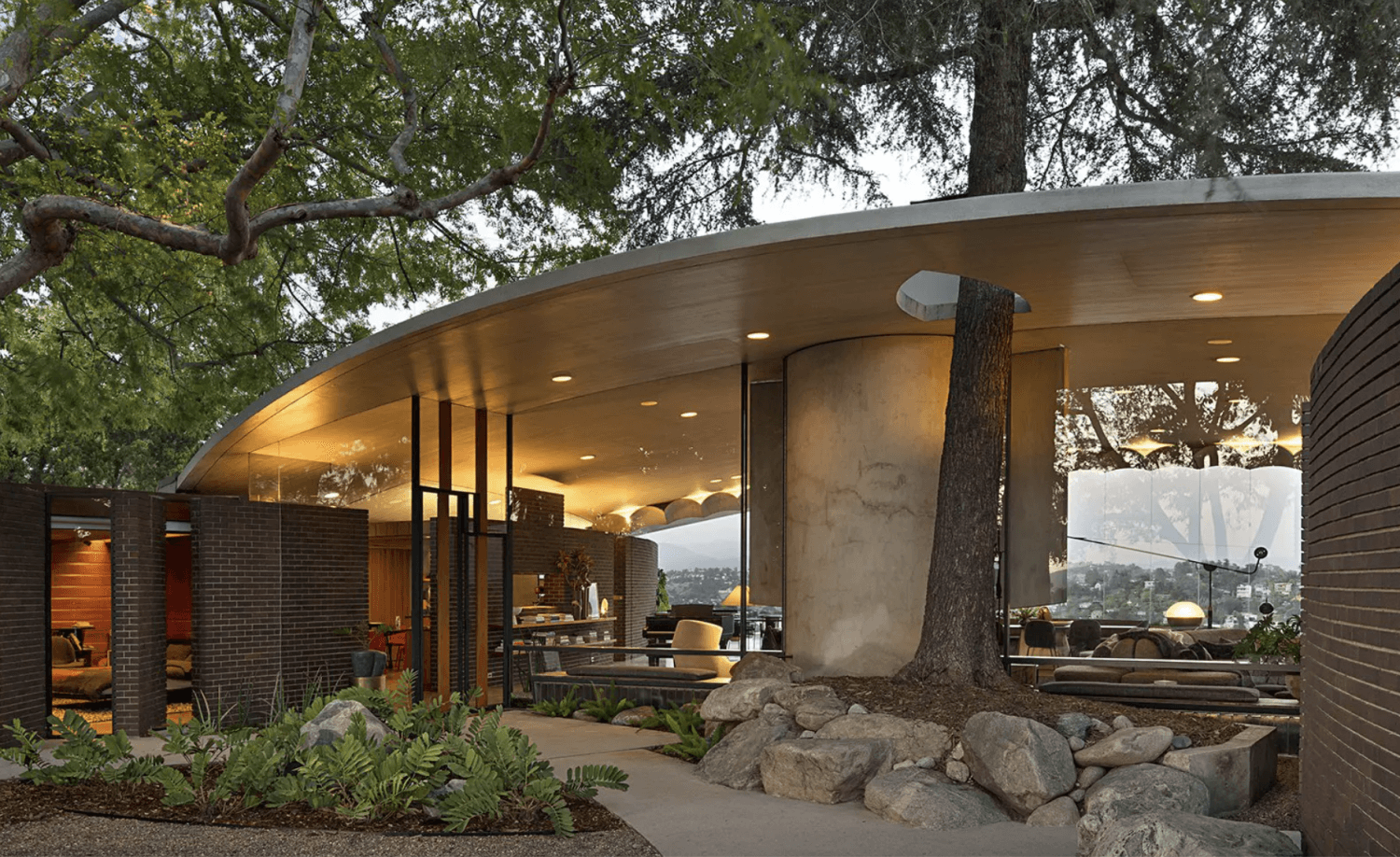 Modern Mid-Century Private Estate Events Los Angeles