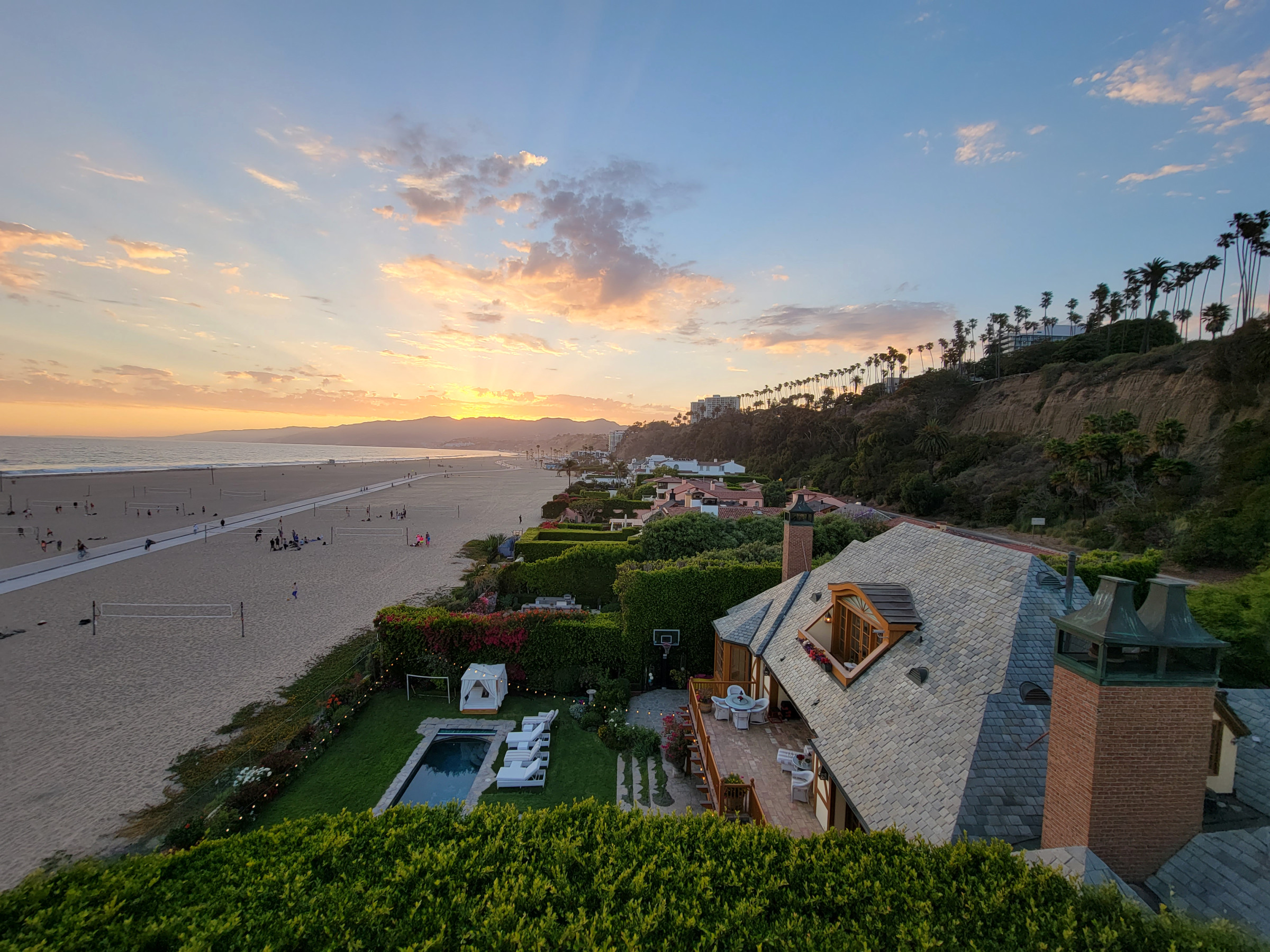 Private Estate Beachfront Event Los Angeles