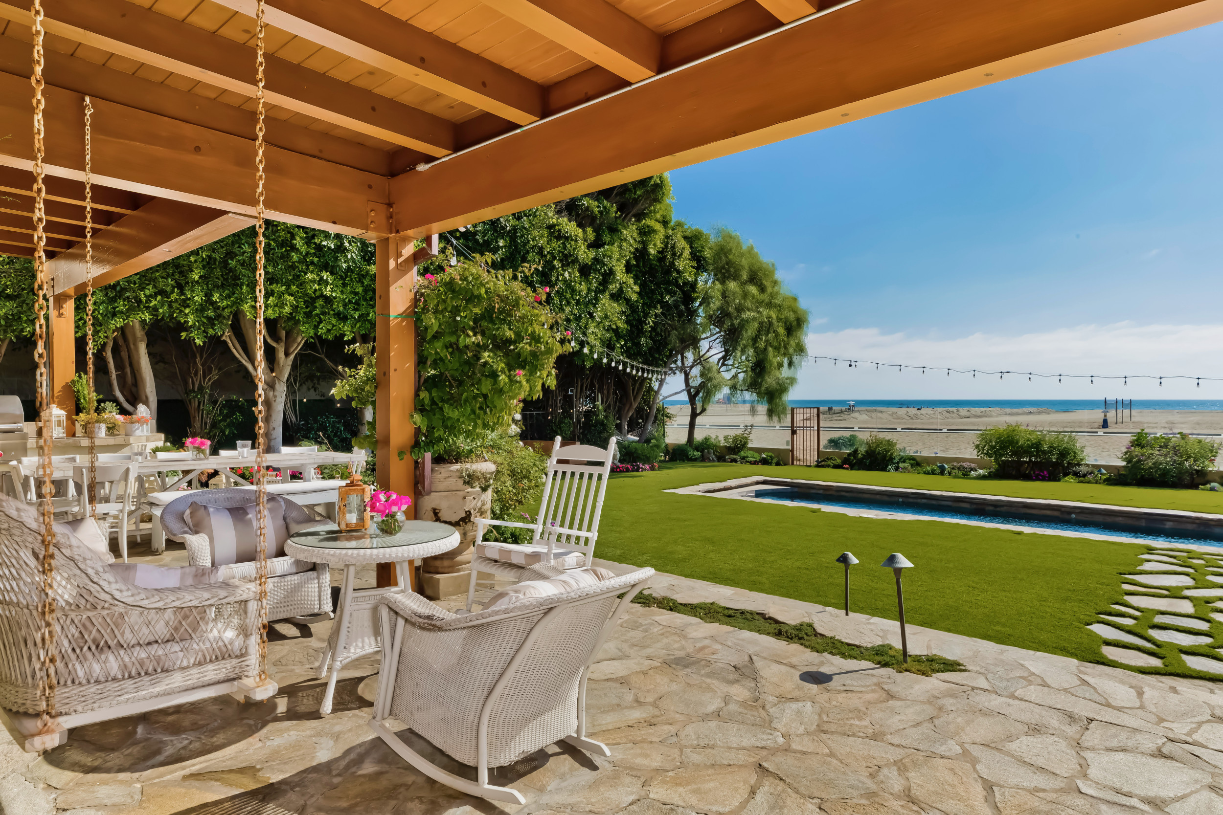 Private Estate Beachfront Event Los Angeles