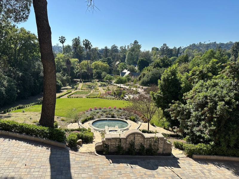 Panoramic Garden Views at Luxury Pasadena Estate