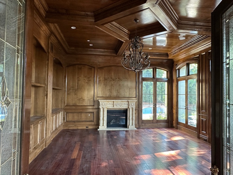 Executive Library at Luxury Pasadena Estate Rental